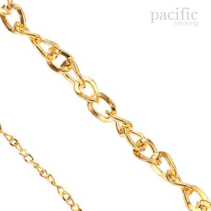 Twisted Metal Chain Gold