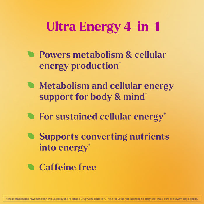 Ultra Energy 4-in-1 Capsules, 30ct