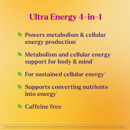 Ultra Energy 4-in-1 Capsules, 30ct