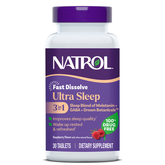 Ultra Sleep 3-in-1 Fast Dissolve Tablets, 30ct