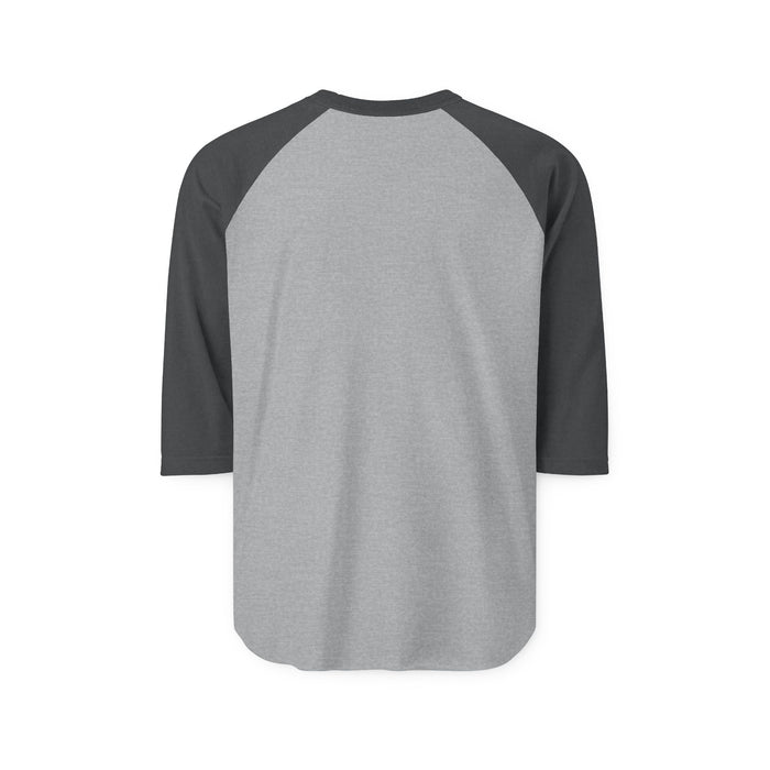 Unisex  Peace Love Alibis Three-Quarter Sleeve Raglan Shirt New 2025