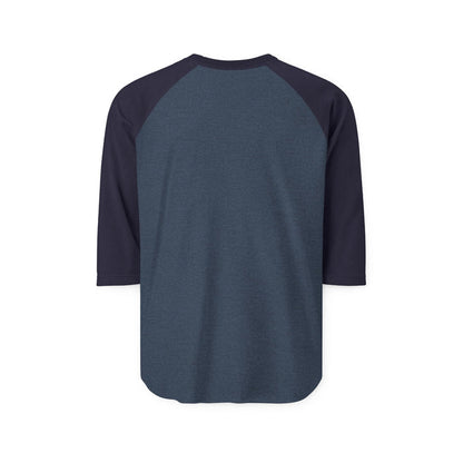 Unisex  Peace Love Alibis Three-Quarter Sleeve Raglan Shirt New 2025