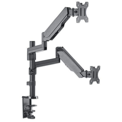 Universal Gas Spring Dual Monitor Mount Image 3
