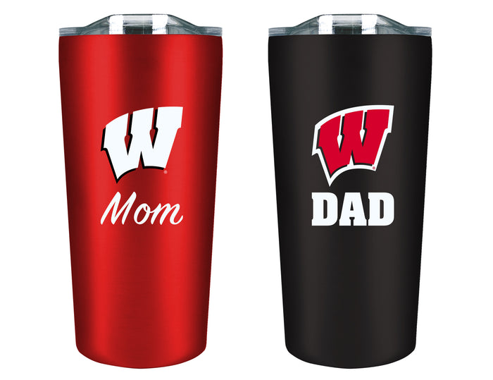 University of Wisconsin Tumbler Gift Set - Mom & Dad