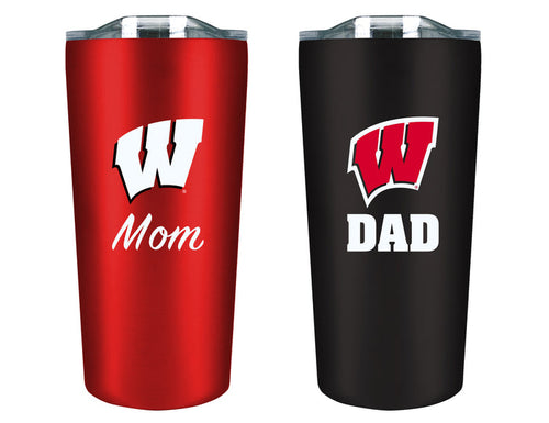 University of Wisconsin Tumbler Gift Set - Mom & Dad