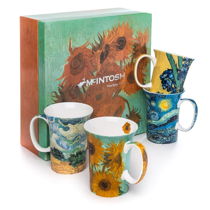 Van Gogh Set of 4 Mugs