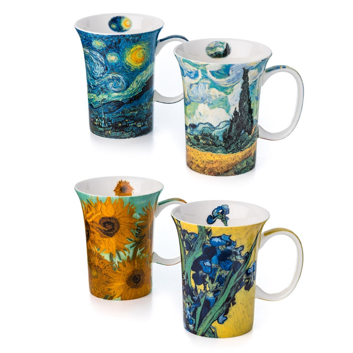 Van Gogh Set of 4 Mugs