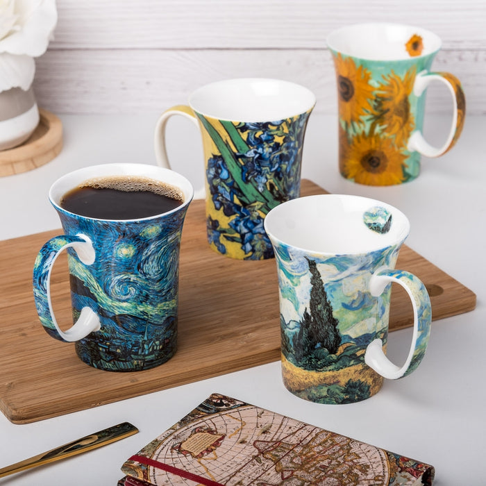 Van Gogh Set of 4 Mugs