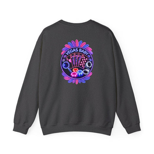 Vegas Baby Crewneck Sweatshirt — Crime Con 26'