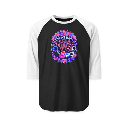 Vegas Baby Raglan Shirt - Crime Con 26'