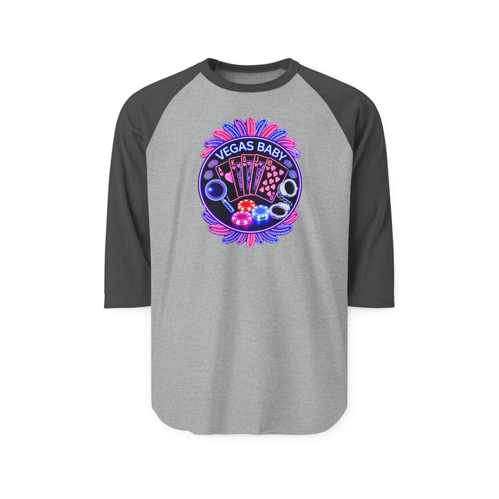 Vegas Baby Raglan Shirt - Crime Con 26'