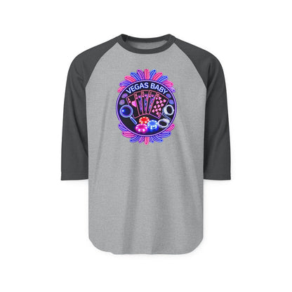 Vegas Baby Raglan Shirt - Crime Con 26'