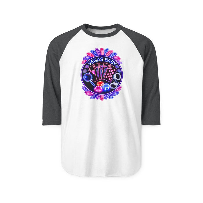 Vegas Baby Raglan Shirt - Crime Con 26'