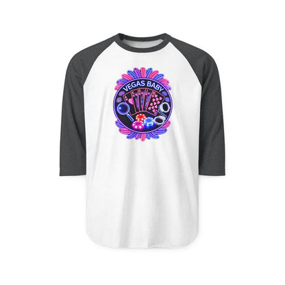 Vegas Baby Raglan Shirt - Crime Con 26'