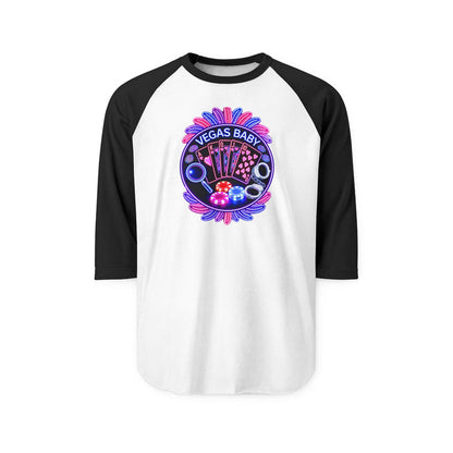 Vegas Baby Raglan Shirt - Crime Con 26'