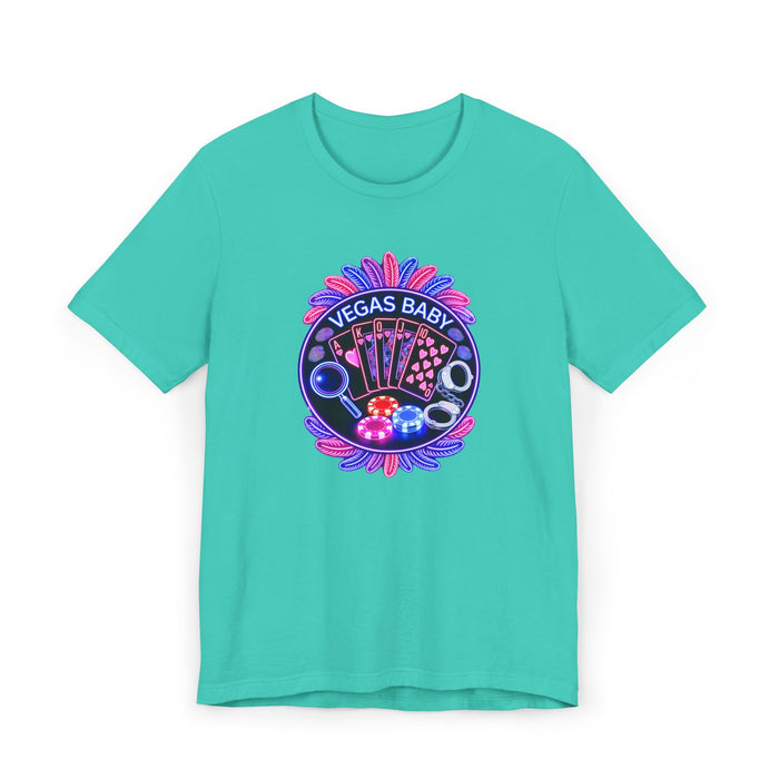 Vegas Baby T-Shirt — No Logo Crime Con 26'
