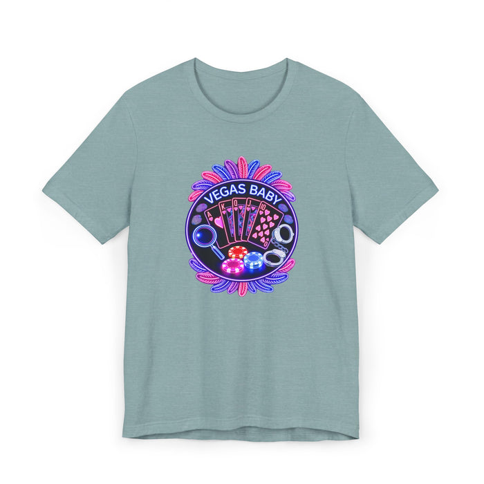 Vegas Baby T-Shirt — No Logo Crime Con 26'