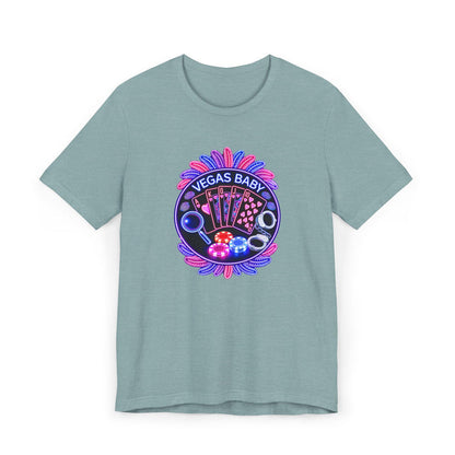 Vegas Baby T-Shirt — No Logo Crime Con 26'