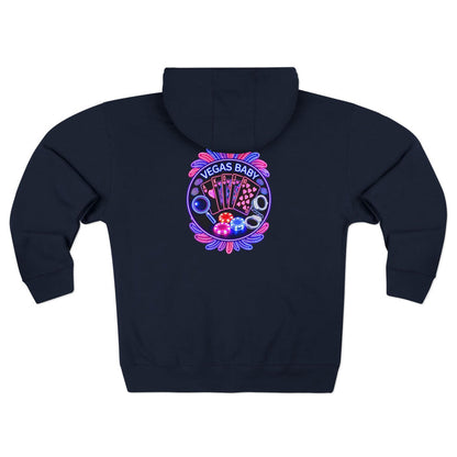 Vegas Baby Zip Hoodie — Crime Con 26'