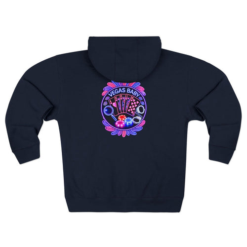 Vegas Baby Zip Hoodie — Crime Con 26'