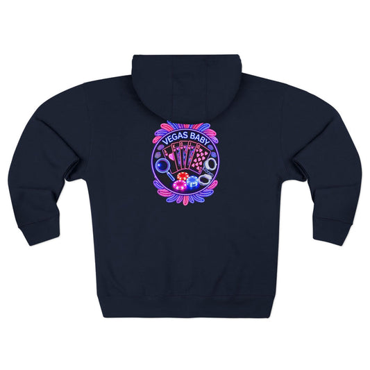 Vegas Baby Zip Hoodie — Crime Con 26'