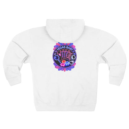 Vegas Baby Zip Hoodie — Crime Con 26'
