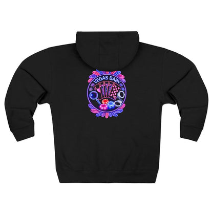 Vegas Baby Zip Hoodie — Crime Con 26'