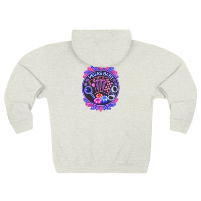Vegas Baby Zip Hoodie — Crime Con 26'