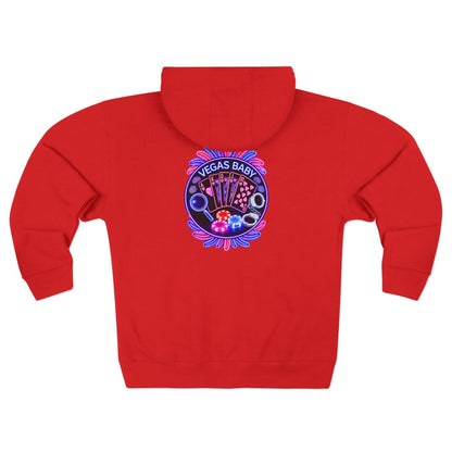 Vegas Baby Zip Hoodie — Crime Con 26'