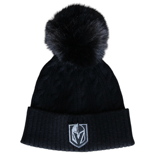 Vegas Golden Knights Audrey Knit - BLACK - Headwear