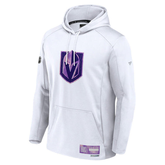 Vegas Golden Knights Authentic Pro Hockey Fights Cancer Hoodie - Vegas Team Store