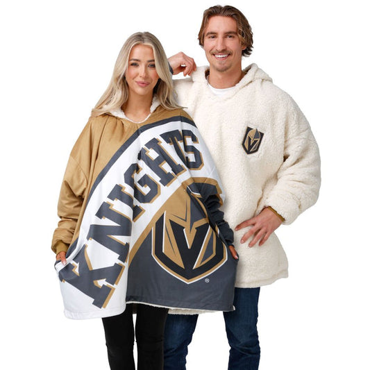 Vegas Golden Knights Big Logo Hooded Blanket - Vegas Team Store
