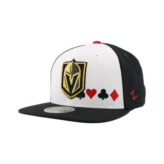 Vegas Golden Knights Card Suits Flat Cap - Vegas Team Store