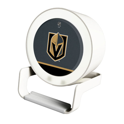 Vegas Golden Knights Endzone Solid Night Light Charger and Bluetooth Speaker - Vegas Team Store