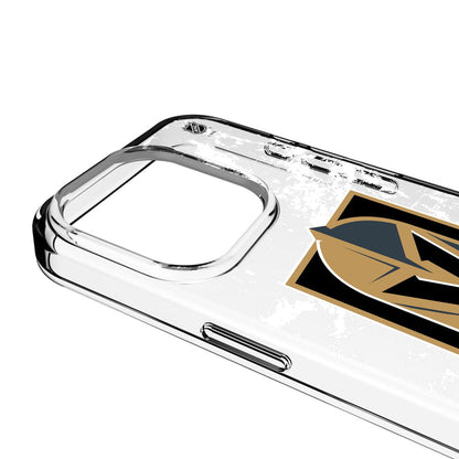 Vegas Golden Knights Ice Stripe Clear Phone Case for Apple iPhone - Vegas Team Store