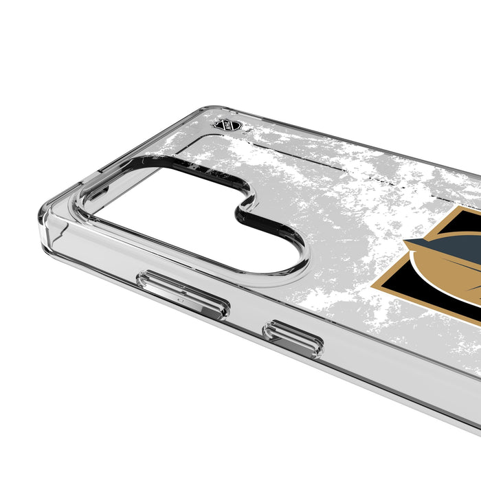 Vegas Golden Knights Ice Stripe Clear Phone Case for Samsung Galaxy - Vegas Team Store