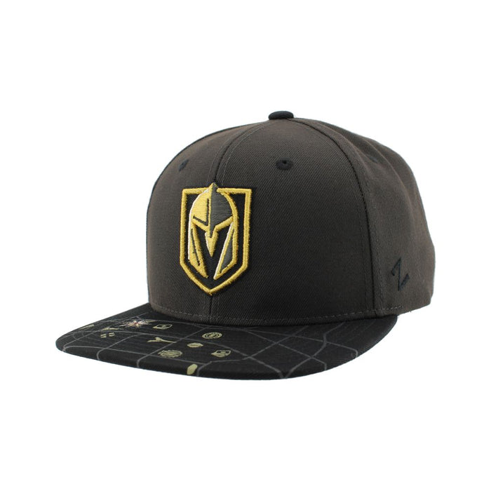 Vegas Golden Knights Primary Strip Map Cap - Vegas Team Store
