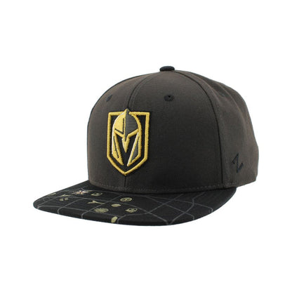 Vegas Golden Knights Primary Strip Map Cap - Vegas Team Store