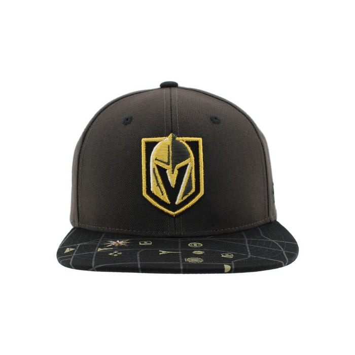Vegas Golden Knights Primary Strip Map Cap - Vegas Team Store