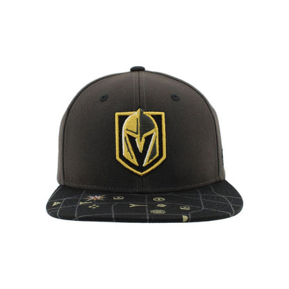 Vegas Golden Knights Primary Strip Map Cap - Vegas Team Store