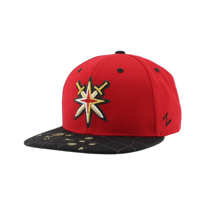 Vegas Golden Knights Secondary Strip Map Cap