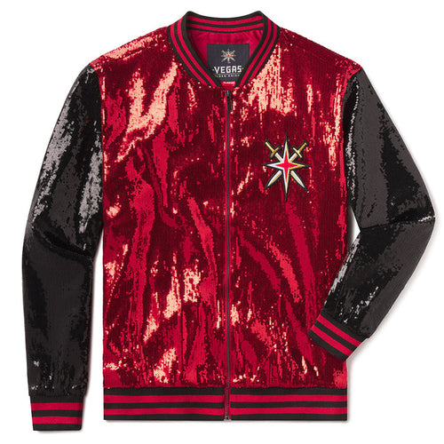 Vegas Golden Knights Women's Alternate Two-Tone Sequin Jacket - Vegas Team Store