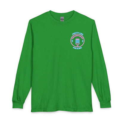 Vegas Neon Retro Long Sleeve Tee — "What Happens In Vegas" Crime Con 26'