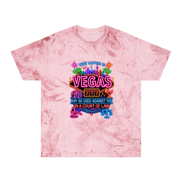 Vegas T-Shirt — 'What Happens In Vegas You' No Logo