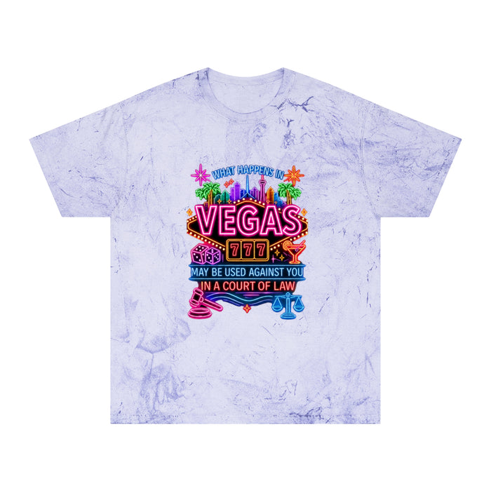 Vegas T-Shirt — 'What Happens In Vegas You' No Logo