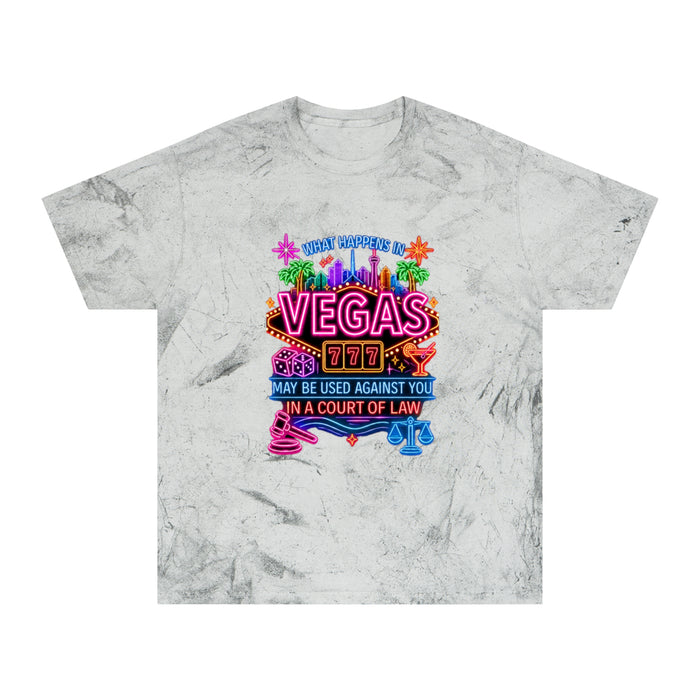Vegas T-Shirt — 'What Happens In Vegas You' No Logo