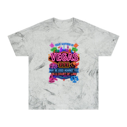 Vegas T-Shirt — 'What Happens In Vegas You' No Logo