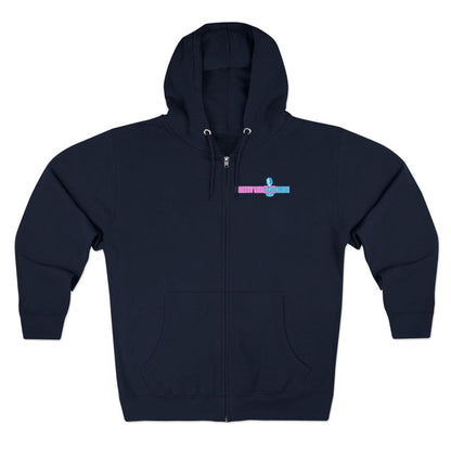 Vegas Zip Hoodie — "What Happens in Vegas" Crime Con 26' (For y'all who freeze)