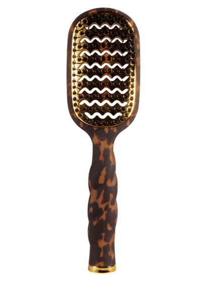 TELETIES Vented Hair Brush - Tortoise