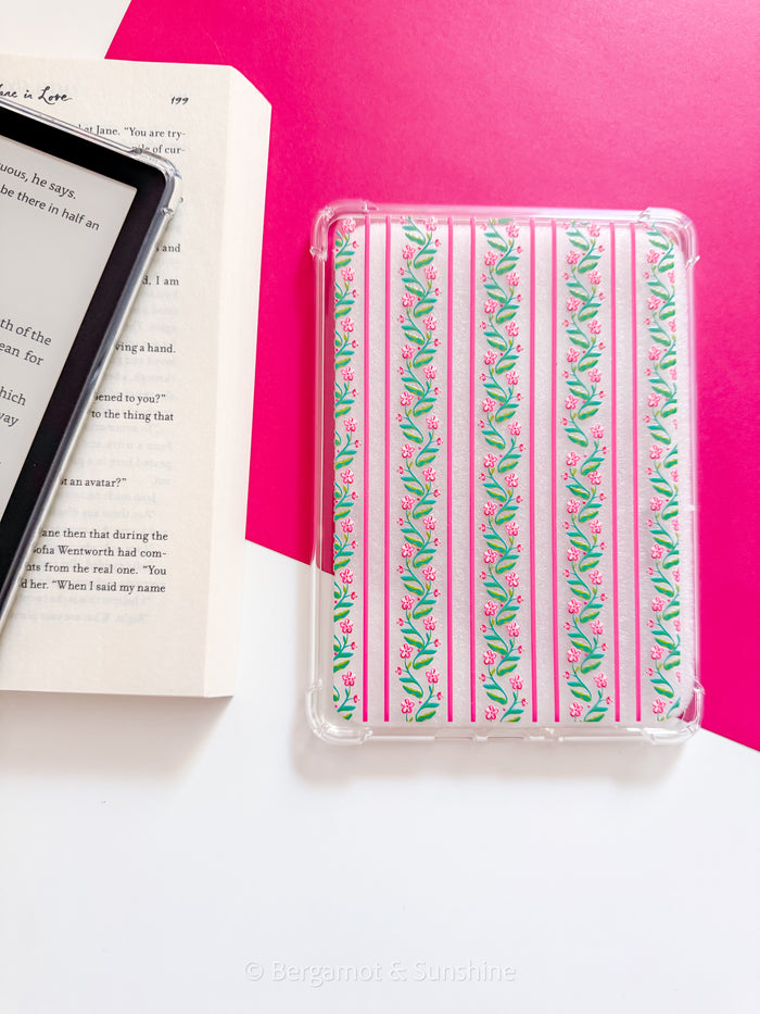 Vertical Bloom Kindle Paperwhite Case – Floral E-Reader Cover